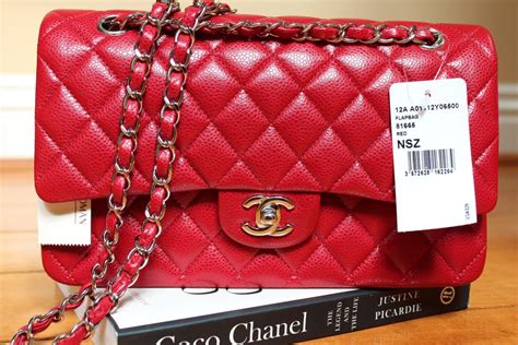 red chanel classic flap medium|chanel classic flap jumbo price.